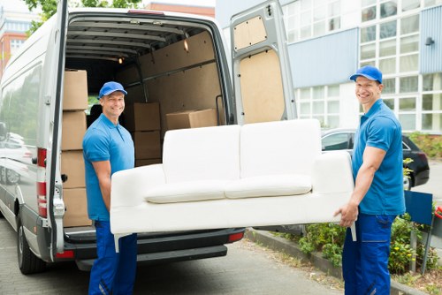 Local man with a van helping with a move in Finsbury Park