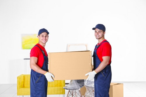 Careful handling of household furniture during a Finsbury Park house move