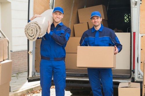 Local moving service handling furniture delivery in North London