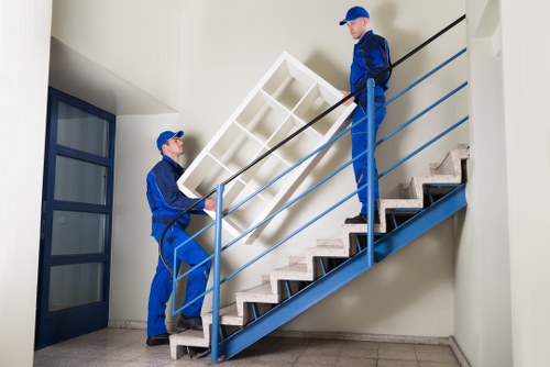 Home moving team supporting a local move in Finsbury Park