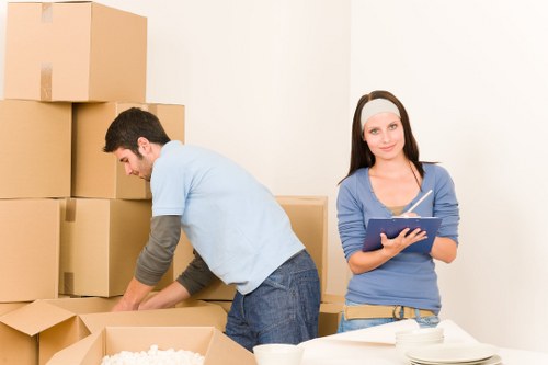 Booking process for a UK van and man service